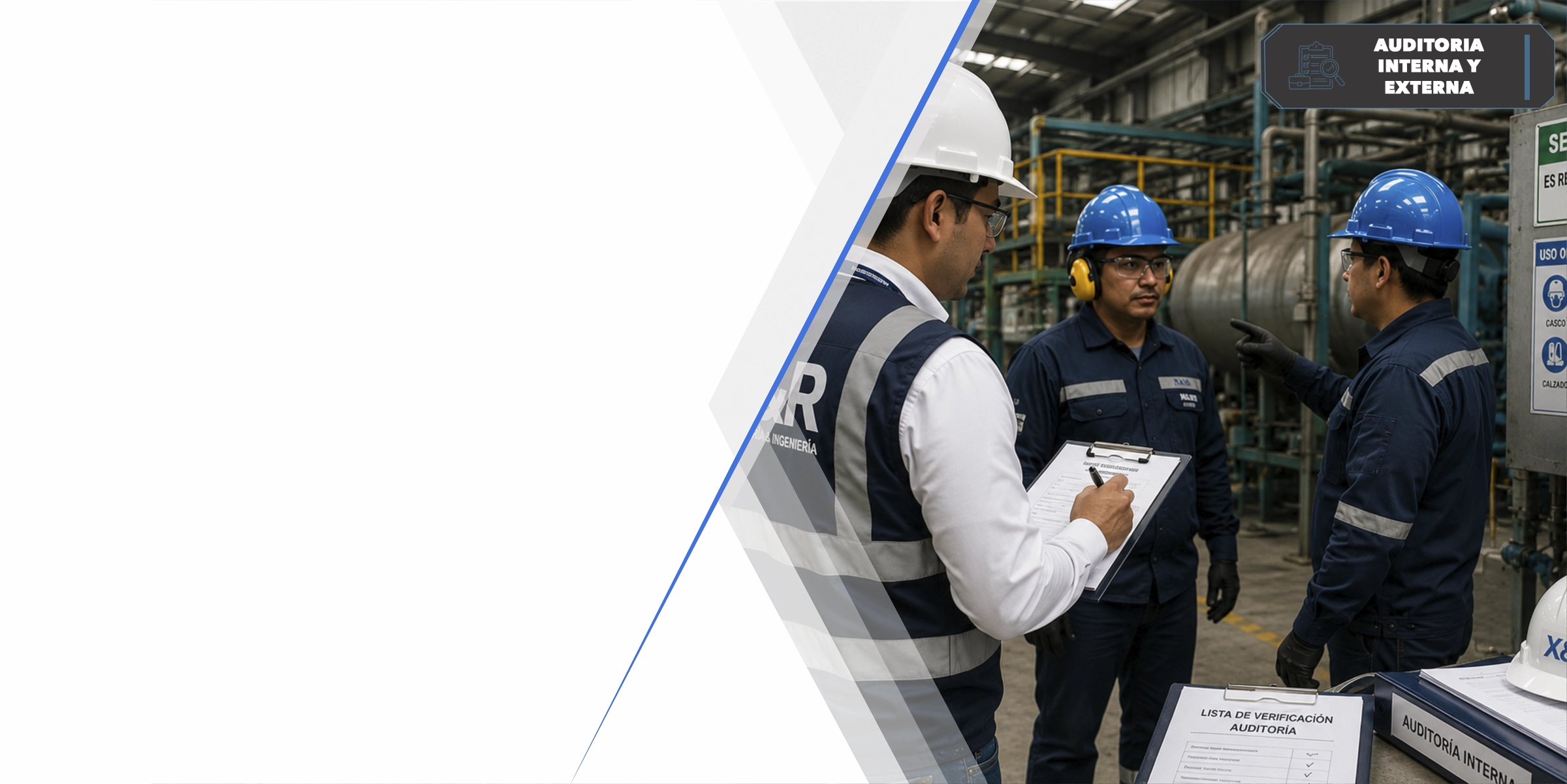 Profesional de ingeniería en entorno industrial